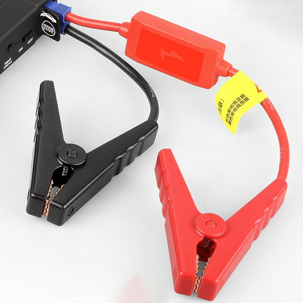 Details about   Car Jump Starter Connector Emergency Lead Cable Battery Alligator Clamp Clip 12V